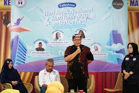 Talkshow Kolaboratif di Kota Batu, Nusantara Gilang Gemilang NGG dengan Komnas PA untuk memperingati hari anak dan hari lahir NGG