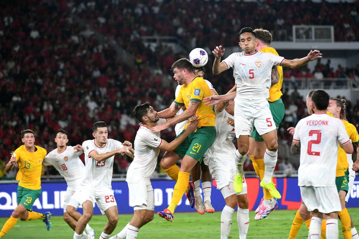 Australia Gagal Tundukkan Indonesia, Skor Imbang 0-0