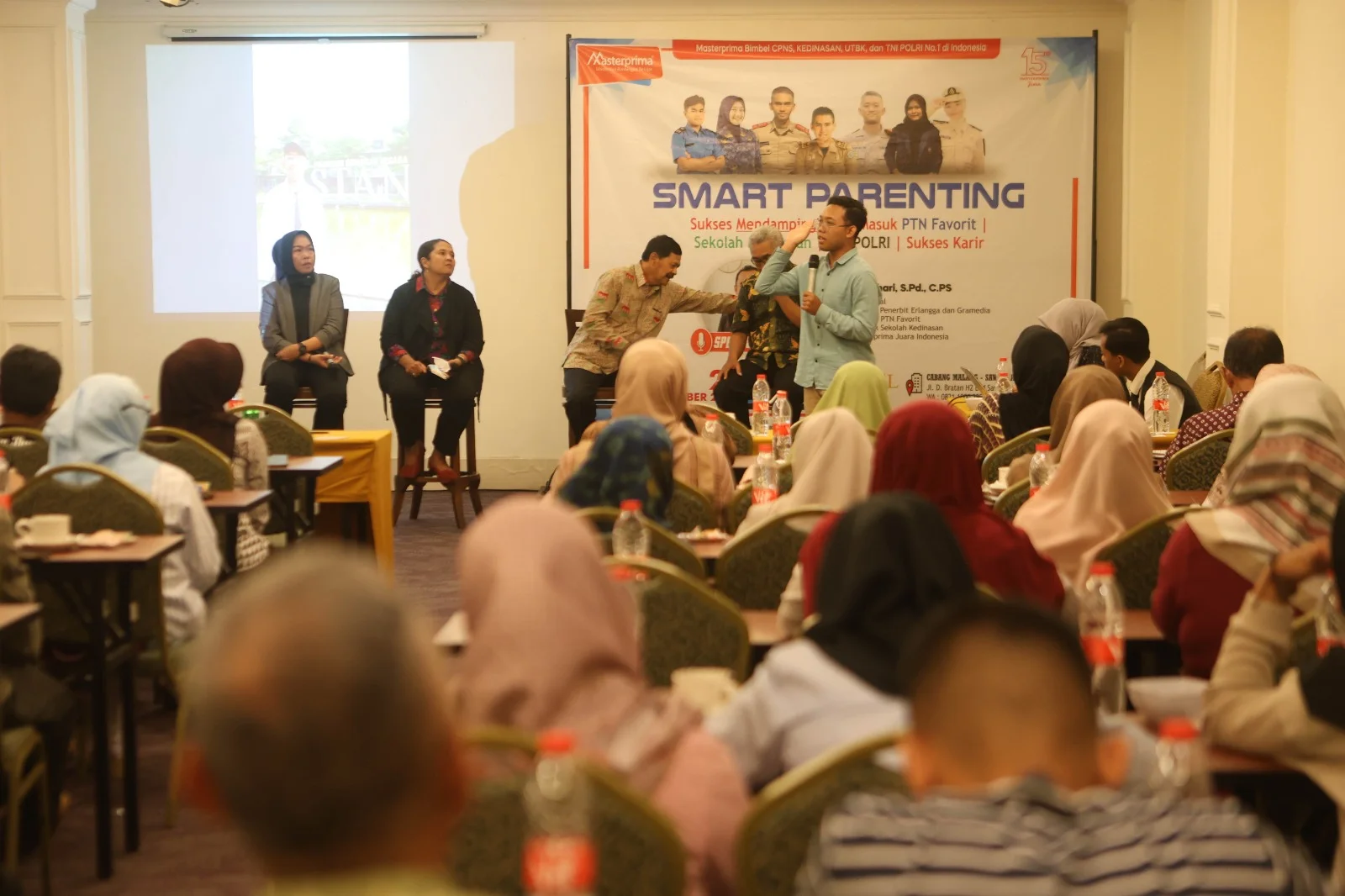 Masterprima Gelar Seminar Parenting untuk Sukseskan Anak Masuk PTN dan Sekolah Kedinasan