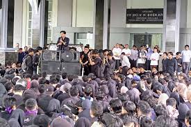 Mahasiswa UIN Maulana Malik Ibrahim Gelar Aksi Demo Tuntut Penuhi Sepuluh Poin Permintaan