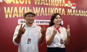 Paslon Heri Cahyono-Ganis Rumpoko Terangkan Filosofi Nomor Urut 2 di Pilwali Malang 2024