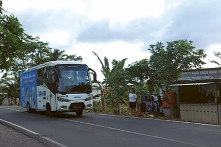 Bus DAMRI Malang-Sendangbiru Penuhi Kapasitas Saat Akhir Pekan