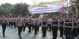 3.120 Personel Gabungan Siap Amankan Pilkada Malang 2024