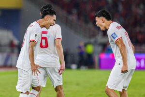 Marselino Ferdinan Antar Indonesia Unggul atas Arab Saudi di GBK
