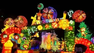 Wisata Malam Penuh Cahaya di Malang Night Paradise