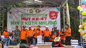 Meriahkan HUT Ke-47, MIN 2 Kota Malang Gelar Kompetisi Mapel dan Jalan Sehat