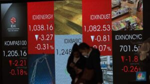 Resmi Dibuka, Pasar Saham Ambles!