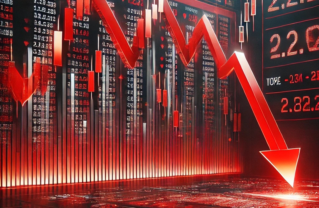 Hantaman Dua Raksasa! IHSG Terpuruk, Rupiah Loyo