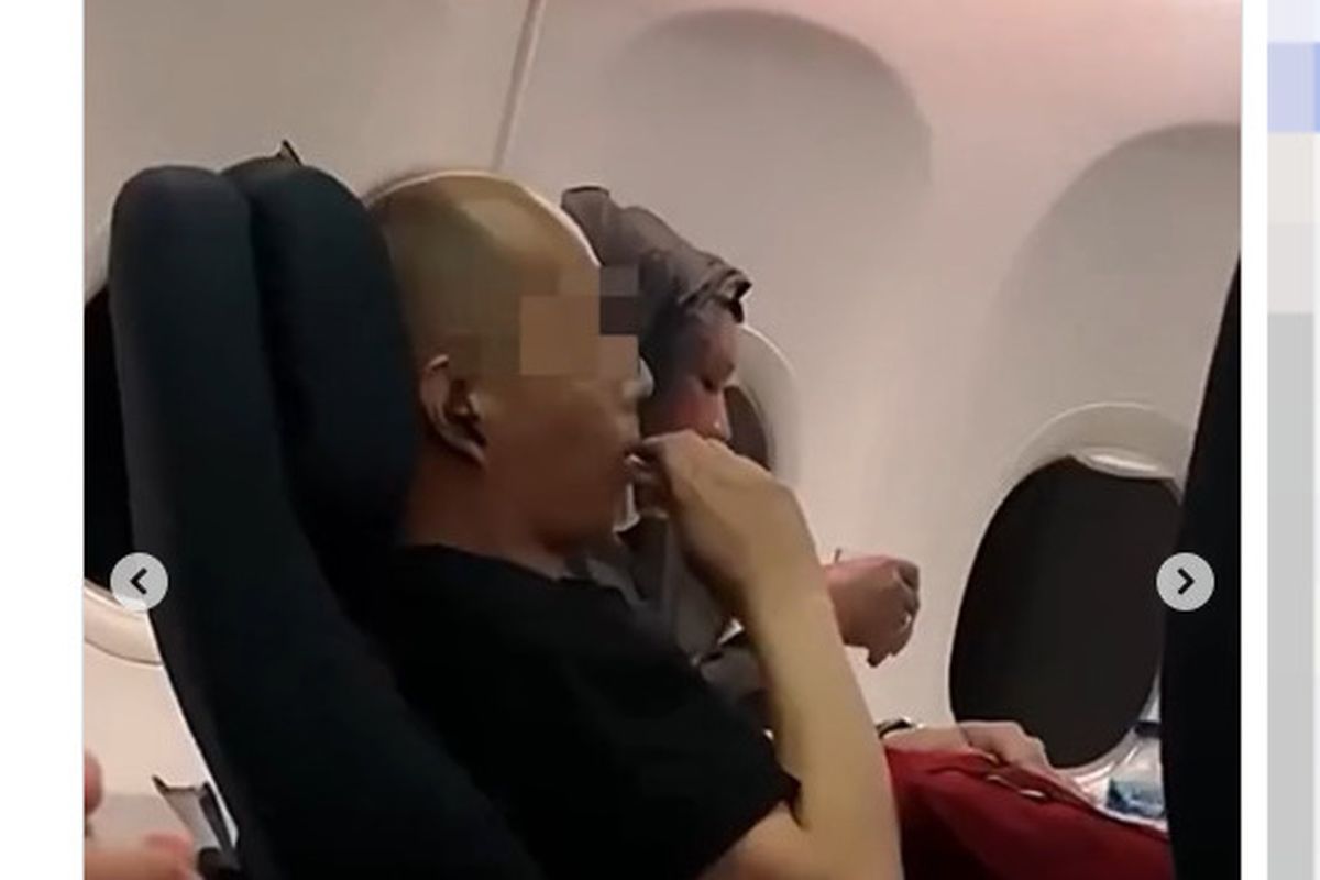 Heboh! Penumpang Vape di Pesawat Garuda, Nasibnya?