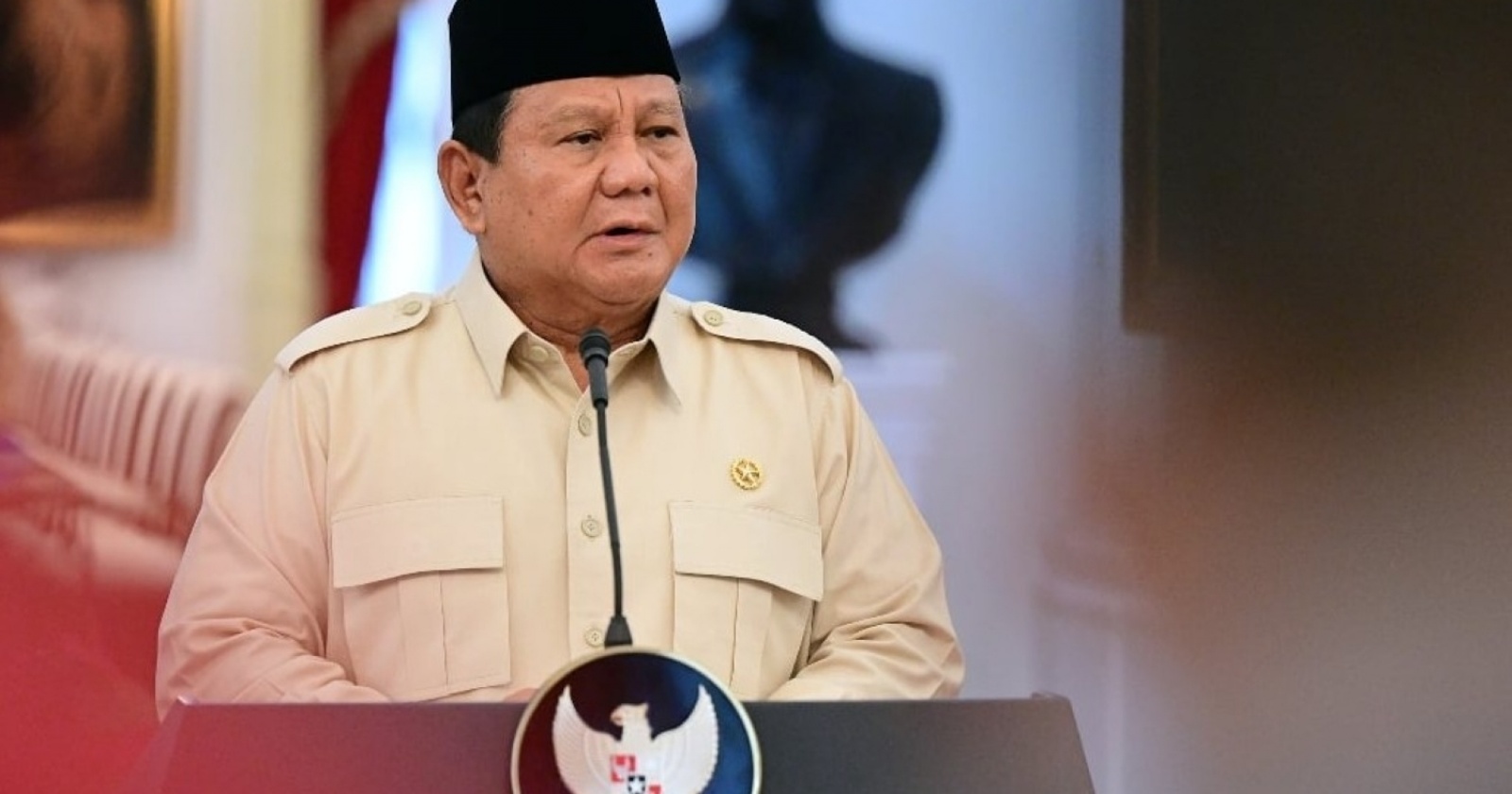 Heboh! Prabowo Singgung Siapa Saja yang Stres Harga Saham Anjlok!