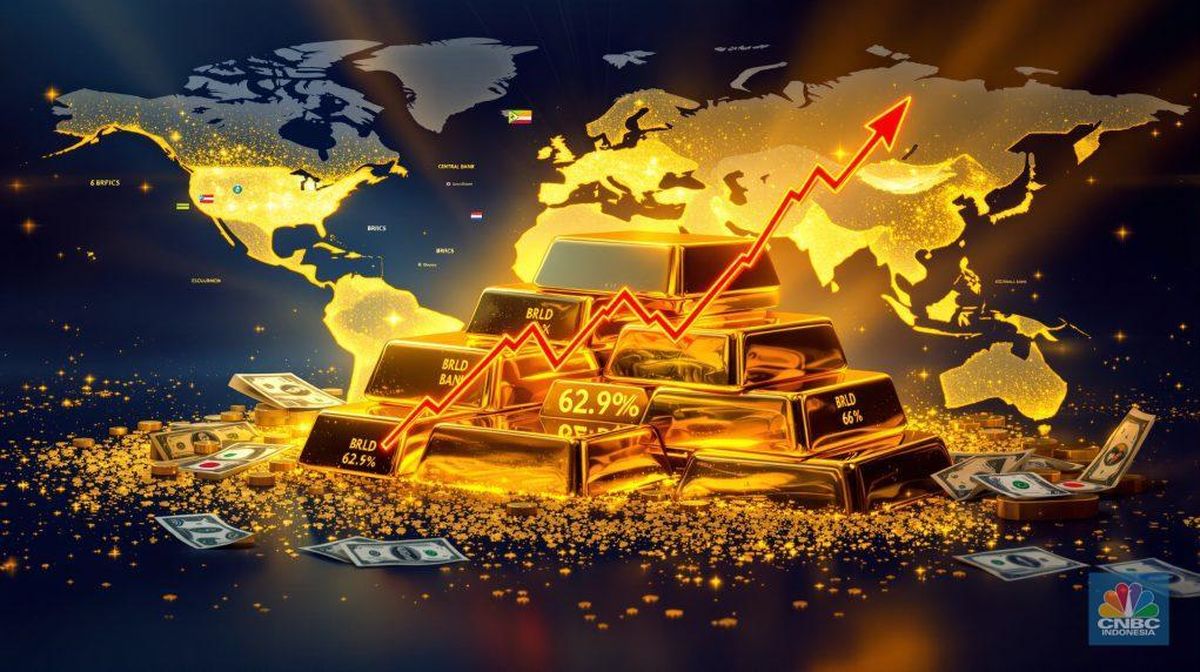 Rahasia Aliran Dana Global: Saham Jatuh, Emas Meroket!