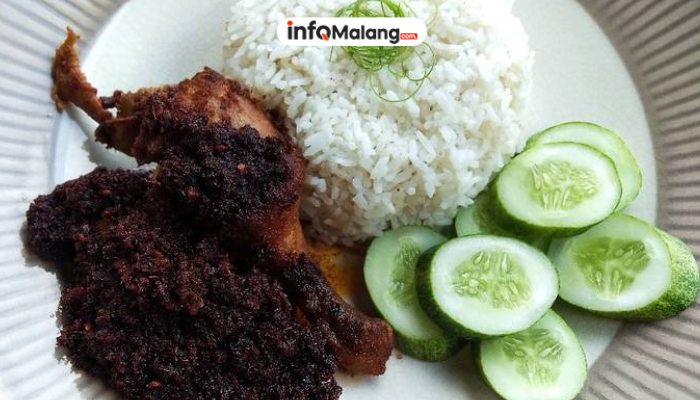 Bebek Bumbu Hitam Khas Madura