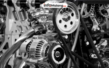 lustrasi beberapa jenis sparepart alat berat seperti filter, kopling, dan engine part. Tersedia di toko sparepart alat berat terdekat — CV Yogatama Tractors, untuk berbagai kebutuhan industri.
