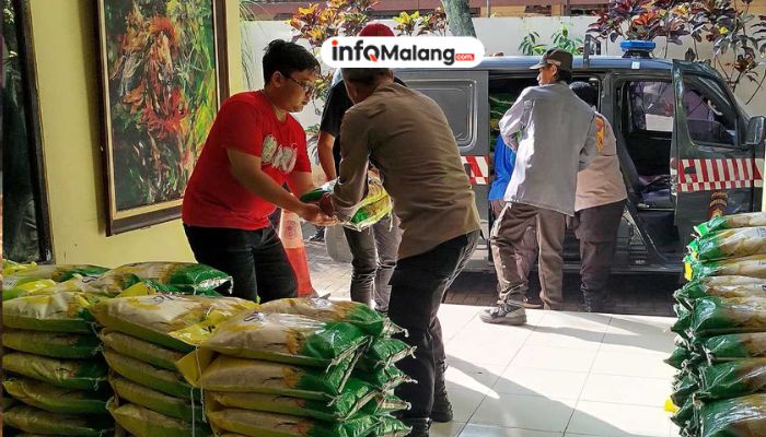 Kapolresta Malang Kota Siapkan 36 Ton Beras SPHP, Tunjukkan Komitmen Jaga Kestabilan Harga Pangan