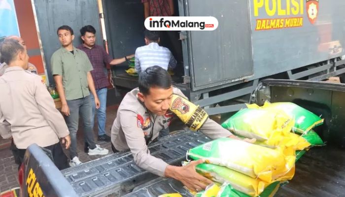 Polresta Malang Kota Wujudkan Gerakan Pangan Murah dengan Penyaluran 84,5 Ton Beras