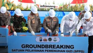 SPPG Polri Resmi Dimulai di Malang, 205 Dapur Akan Berdiri di Seluruh Wilayah