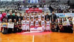 SMAN 1 Bululawang Taklukkan SMAN 2 Malang dengan Skor 36-12 di Honda DBL with Kopi Good Day East Java-South 2025