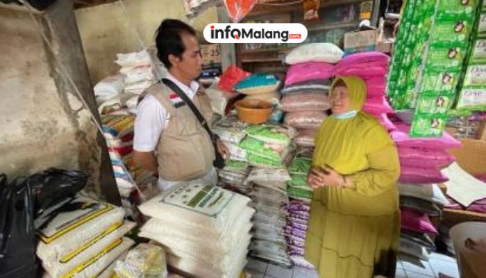Harga Beras Malang Dipantau Bapanas Sidak Mendadak,Jaga Kestabilan