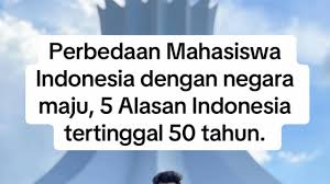 Mahasiswa ini Sebut Pendidikan Indonesia Tertinggal 50 Tahun dari China, Unggahannya Jadi Sorotan Netizen