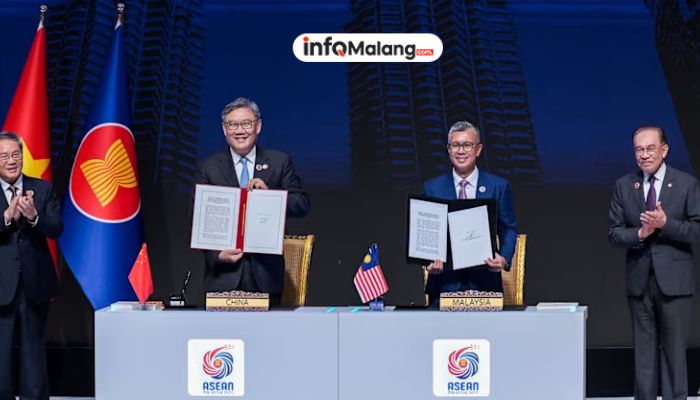 Tiongkok Tantang Dominasi AS, Gaungkan Perdagangan Bebas Lewat Pakta Baru ASEAN+