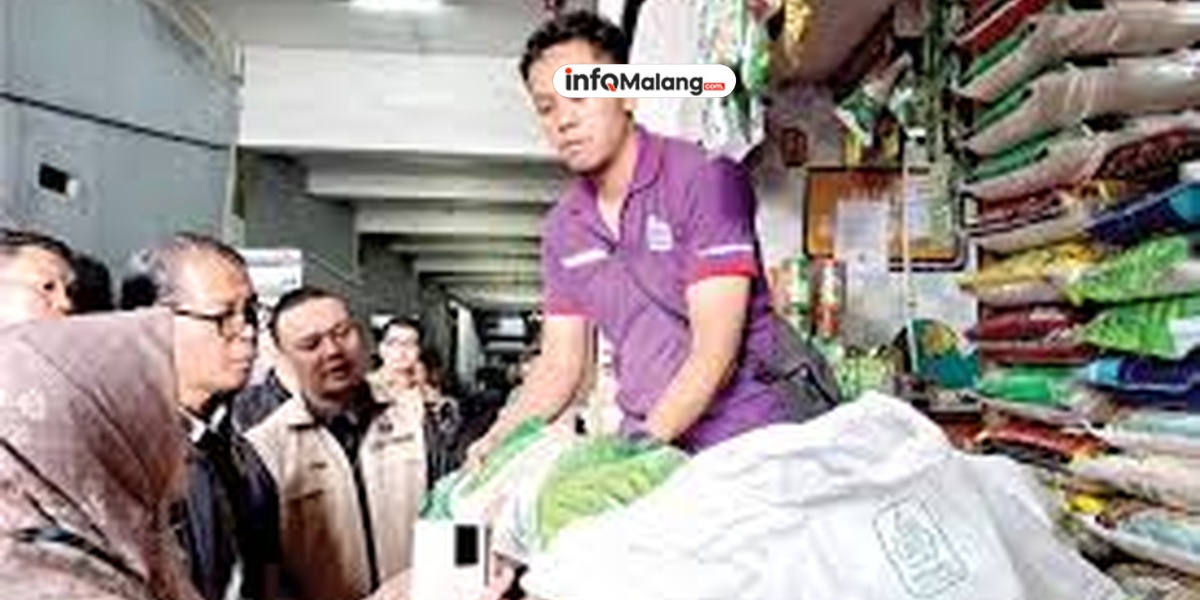 Harga Beras Malang Dipantau Bapanas Sidak Mendadak,Jaga Kestabilan