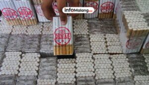 Bea Cukai Gagalkan Penyelundupan Ribuan Batang Rokok Ilegal Menuju Malang