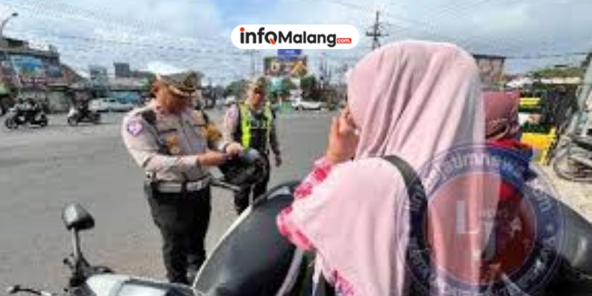 Operasi Zebra Semeru 2025 di Malang Kota Tekankan Edukasi dan Pembagian Helm Gratis