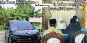 Mobil Mewah Jadi Mahar, Namun Pasangan Ini Tetap Pilih Menikah di KUA