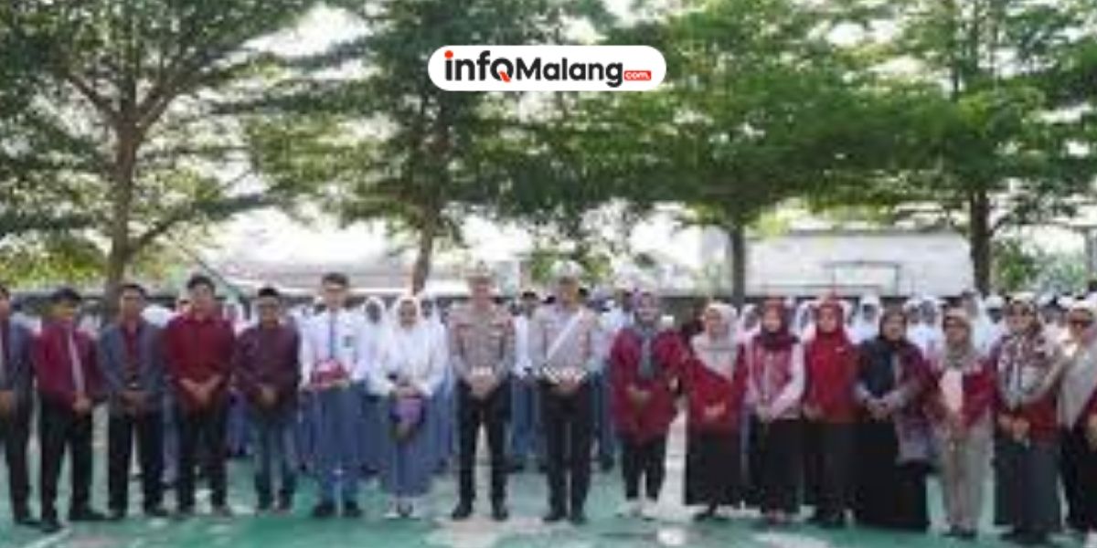 Polres Malang Hadirkan Pembinaan Keselamatan Berkendara ke Sekolah