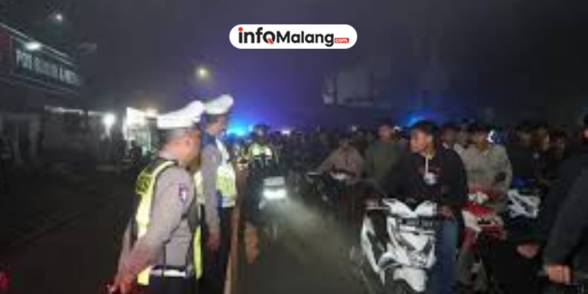 Lagi dan Lagi, Kawasan Jalan Bandung-Veteran Kota Malang Jadi Arena Balap Liar