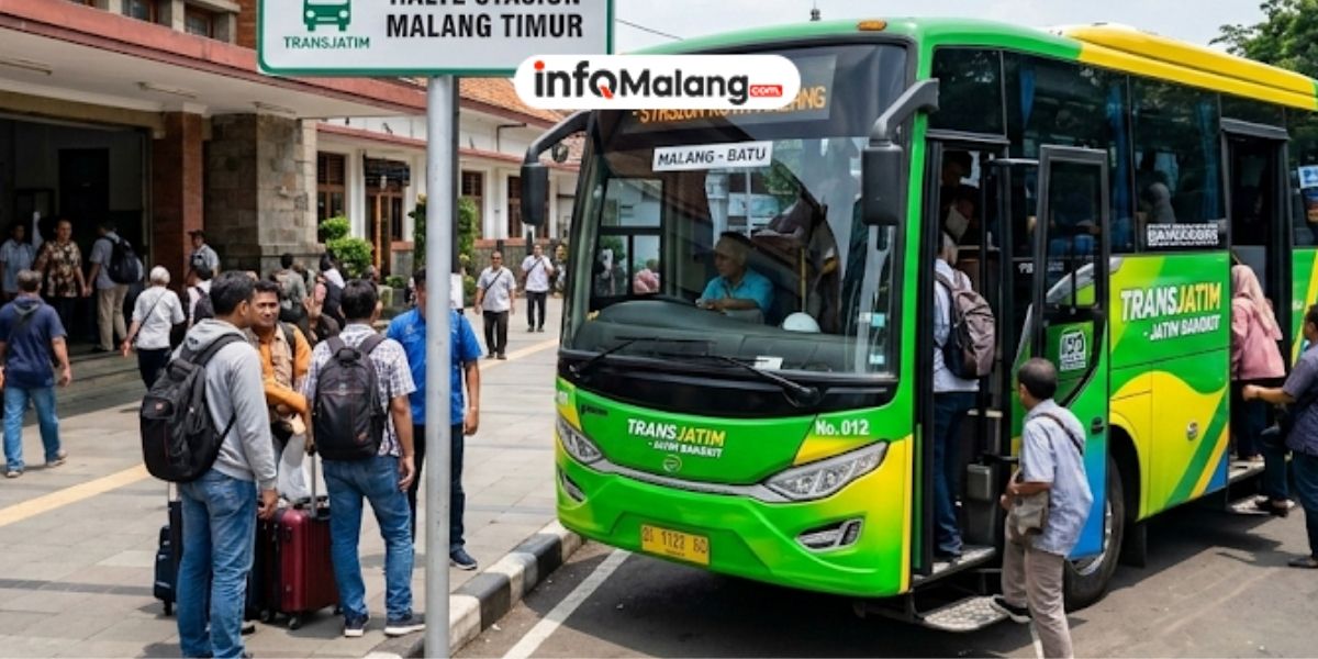 Mulai 30 November, Titik Naik-Turun Bus Transjatim Dialihkan ke Stasiun Kota Malang Pintu Timur
