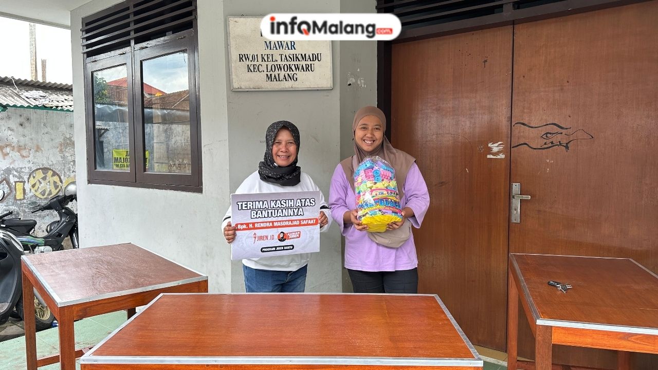 Jiren ID Salurkan Bantuan ke Posyandu di Wilayah Tasikmadu