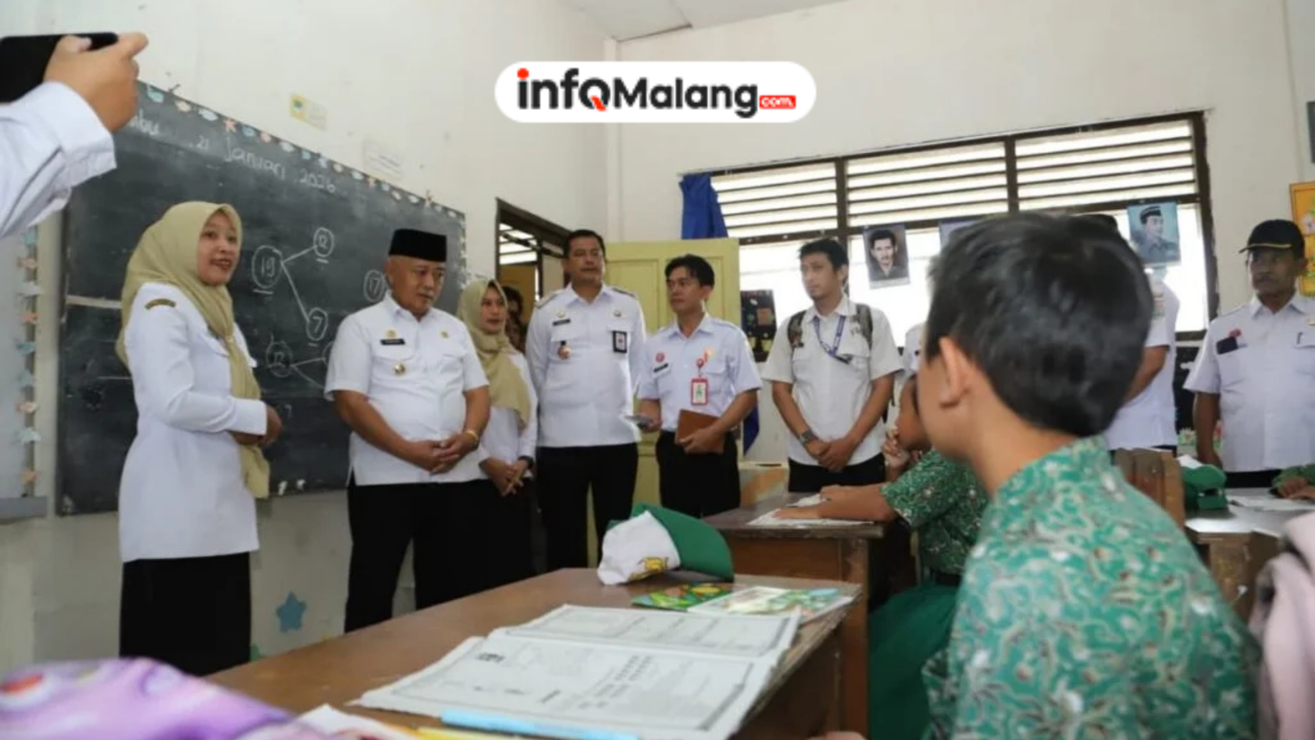 Bupati Malang Targetkan Nilai 90 Merata, Sekolah Minim Murid Akan Dimerger