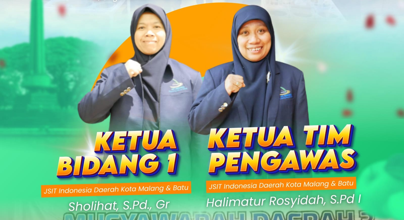 Emban Amanah Besar, Dua Tokoh YPIT Mutiara Hati Malang pimpin Pengawasan dan Mutu JSIT Indonesia Daerah Kota Malang dan Batu 2025-2029