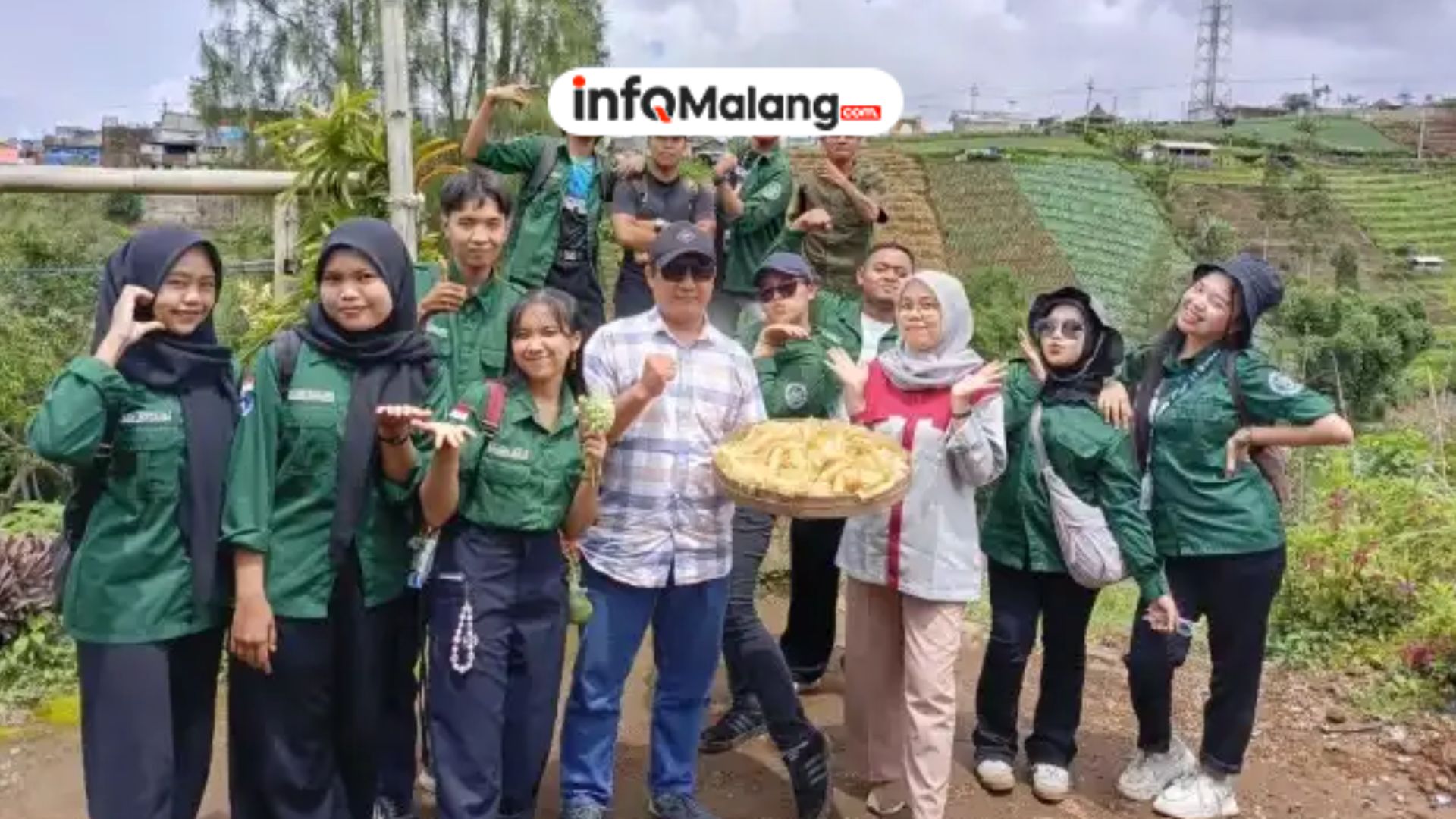 Mahasiswa Unikama Turun ke Lereng Gubug Klakah, Mengkaji Konservasi Lahan untuk Pertanian Berkelanjutan