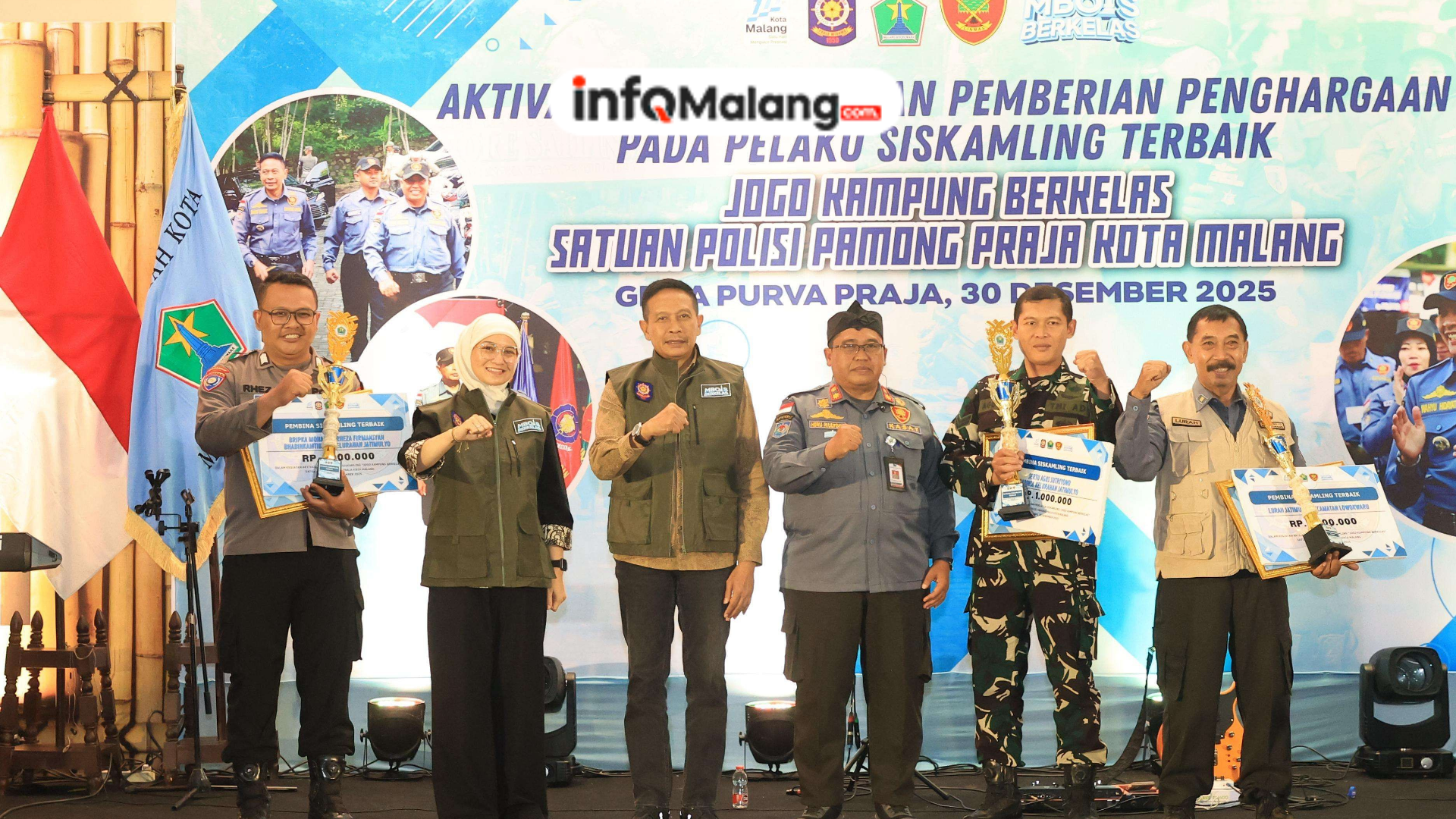 Pemkot Malang Apresiasi Siskamling Jogo Kampung Berkelas