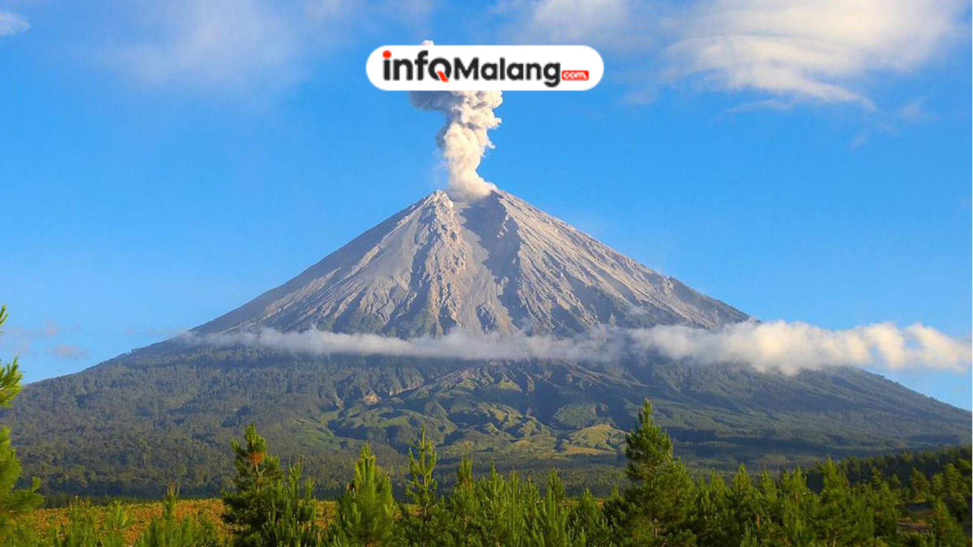 Semeru Erupsi, Material Pijar dan Awan Panas Menjalar 5 Km