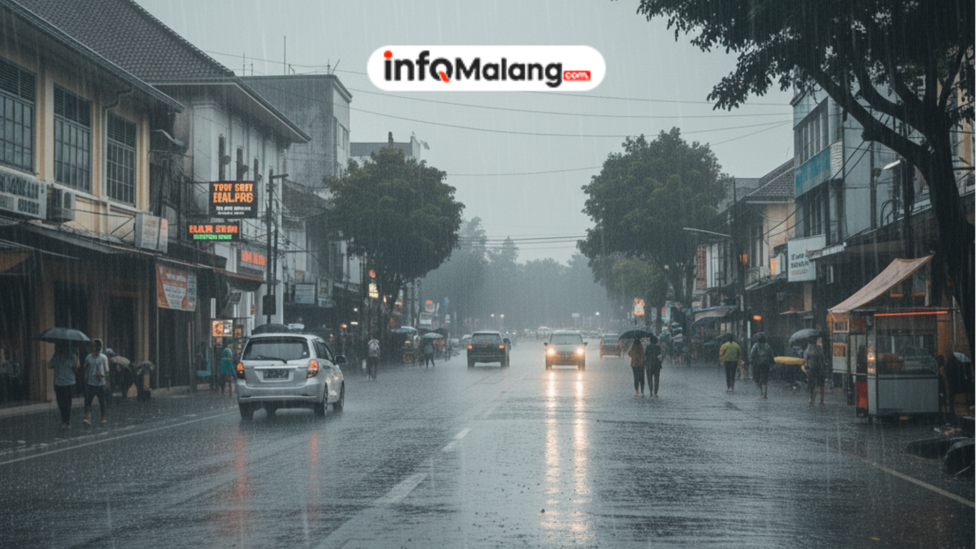 Update Cuaca Jatim: Malang–Batu Selasa 13 Januari 2026, Kota Diguyur Hujan