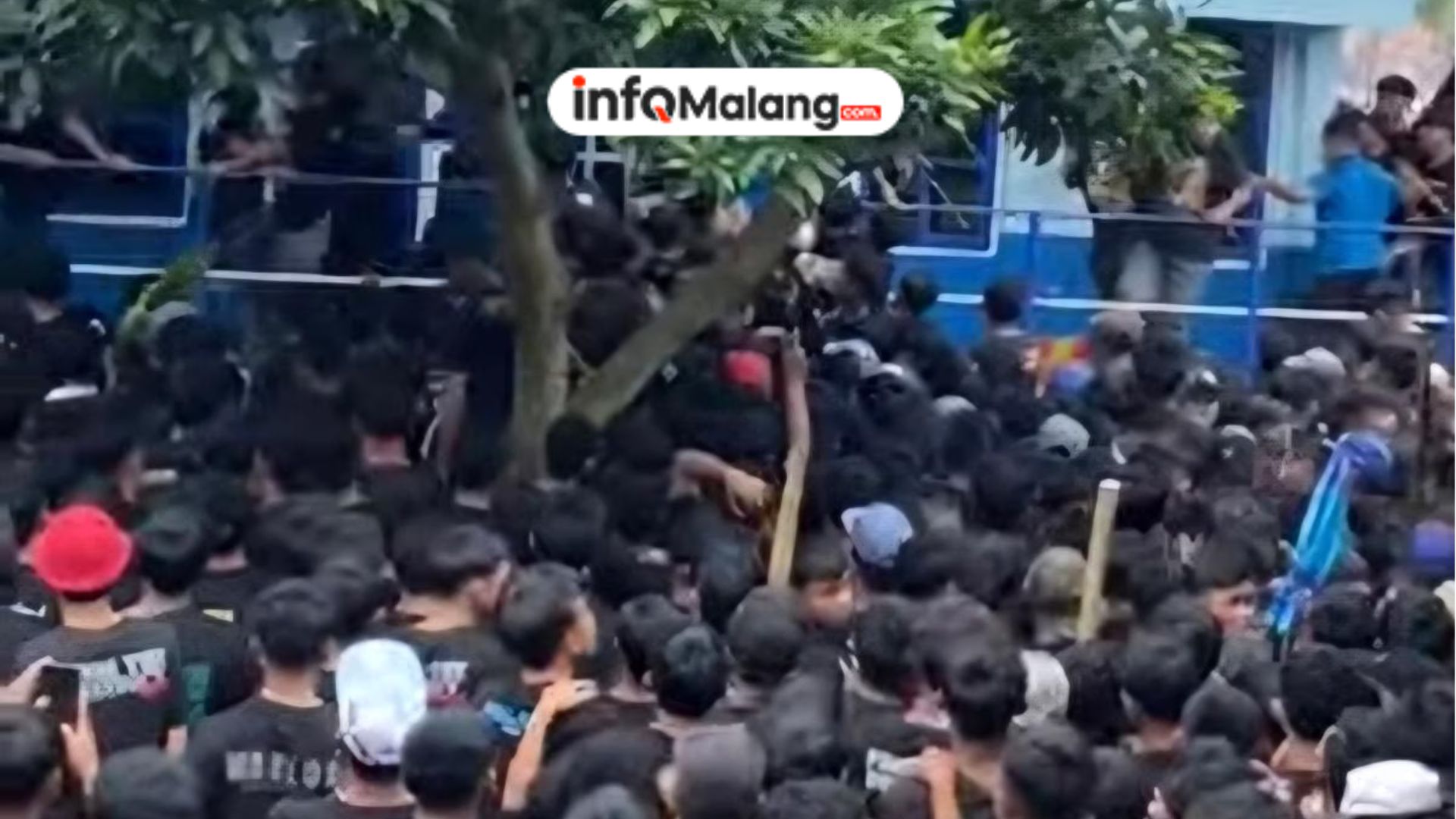 HUT Sekolah Berakhir Chaos, STM Turen Malang Alami Kerusakan dan 7 Siswa Terluka