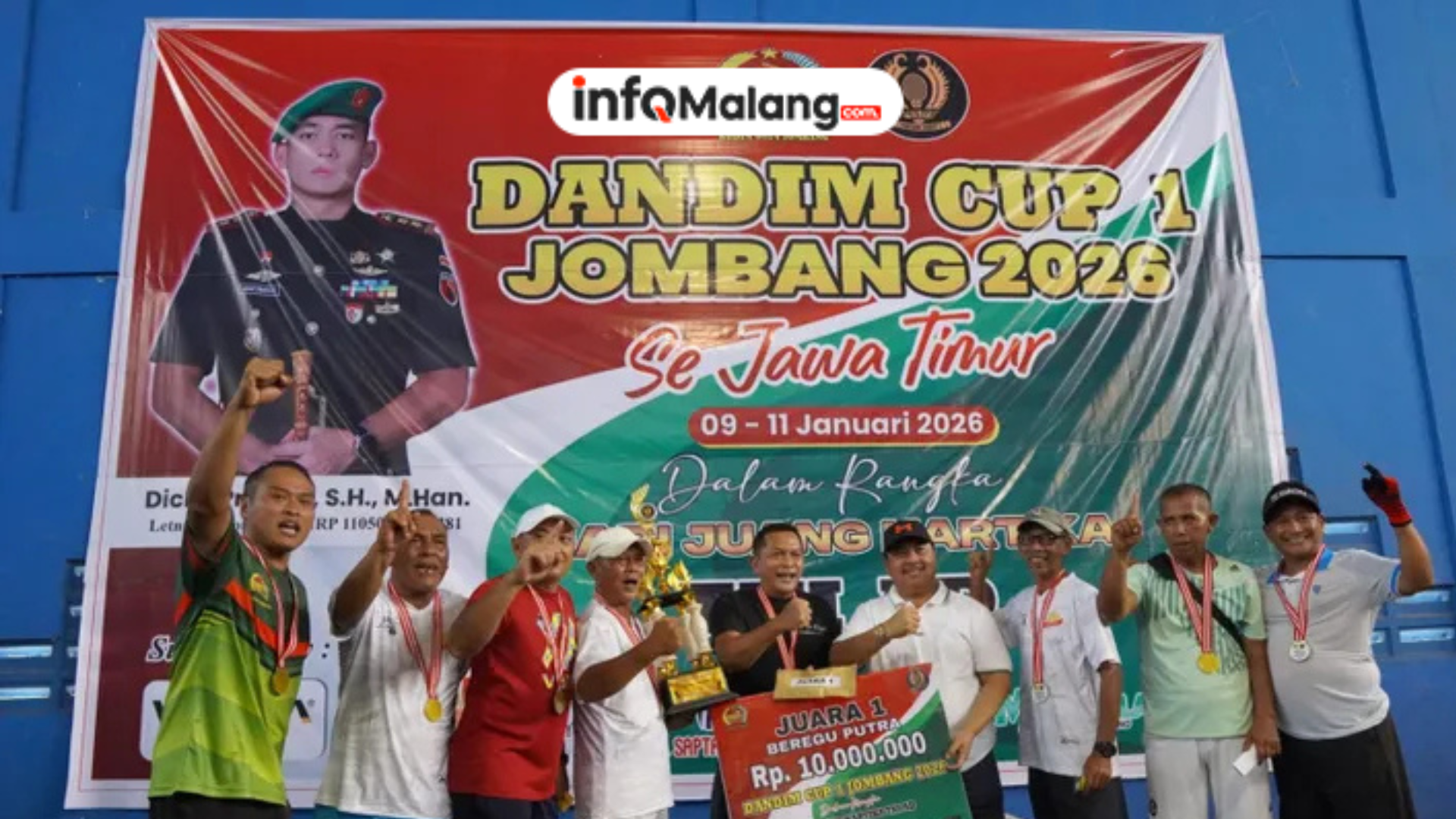 Baveti Kota Malang Tampil Gemilang dan Juarai Dandim Cup I 2026 Jombang