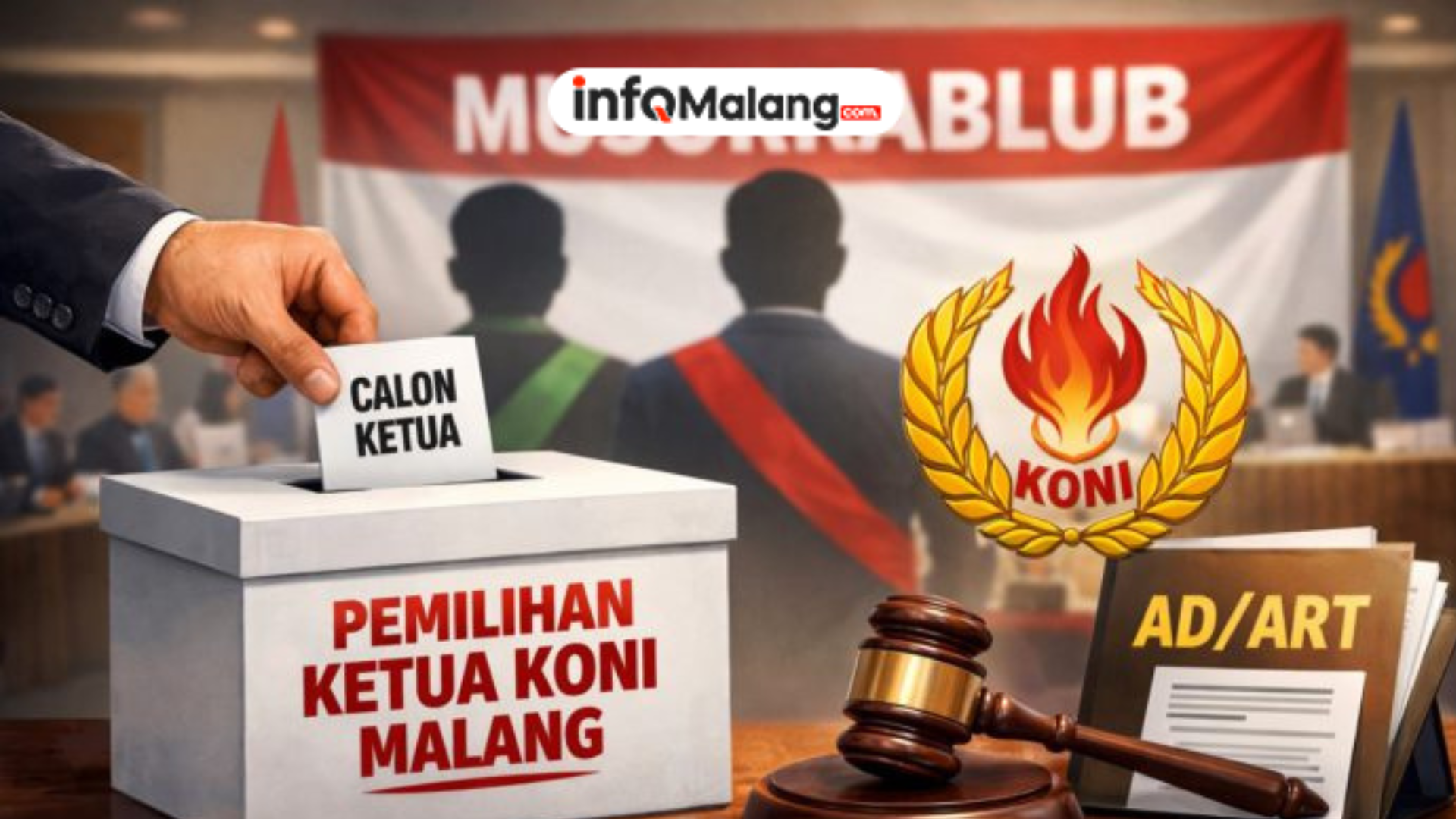 Pemilihan Ketua KONI Kabupaten Malang Diminta Berjalan Netral Sesuai AD/ART