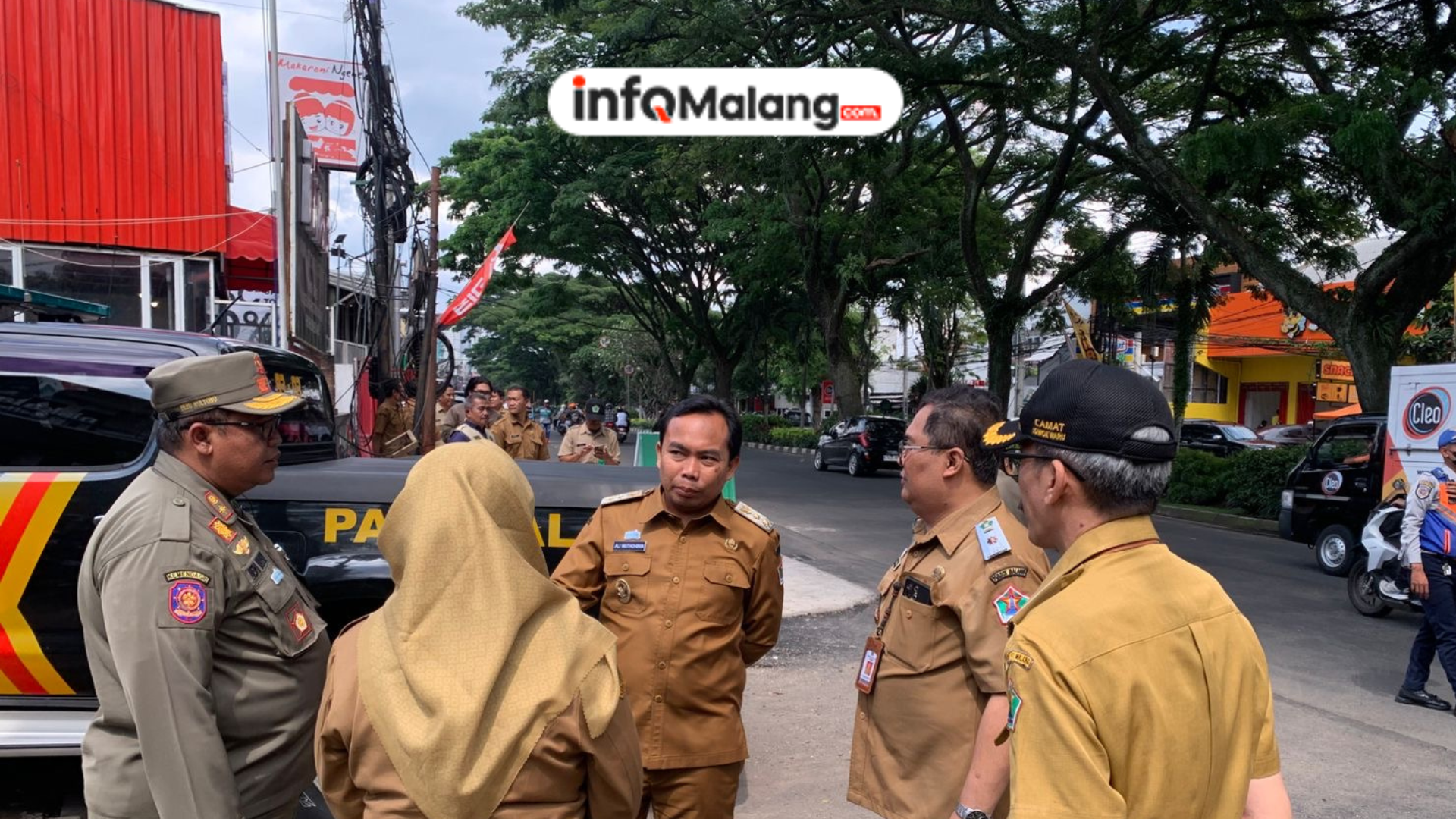 Pemkot Malang Tertibkan Parkir dan PKL di Area Poltek–RS UB