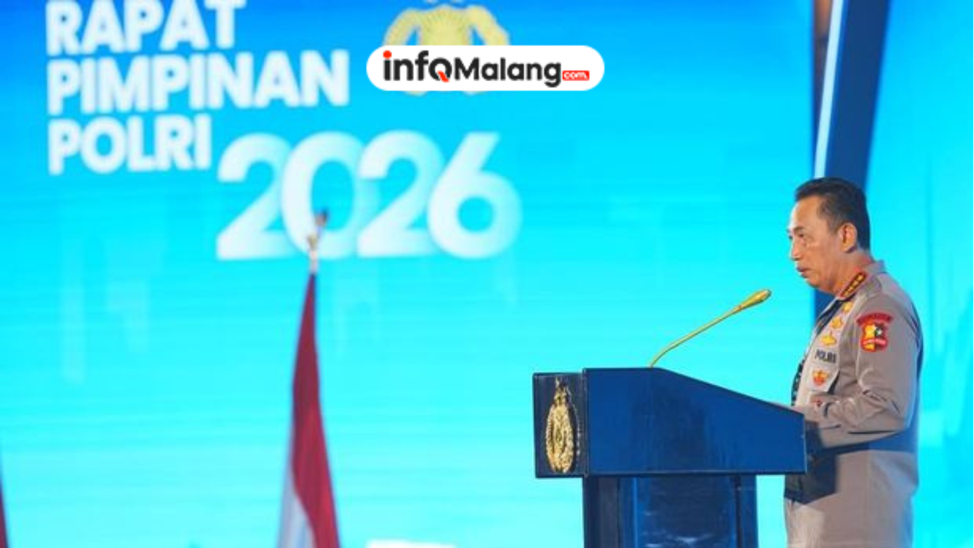 Berita Indonesia Hari Ini, Kapolri Buka Rapim Polri 2026 dan Tekankan Dukungan ke Pemerintah