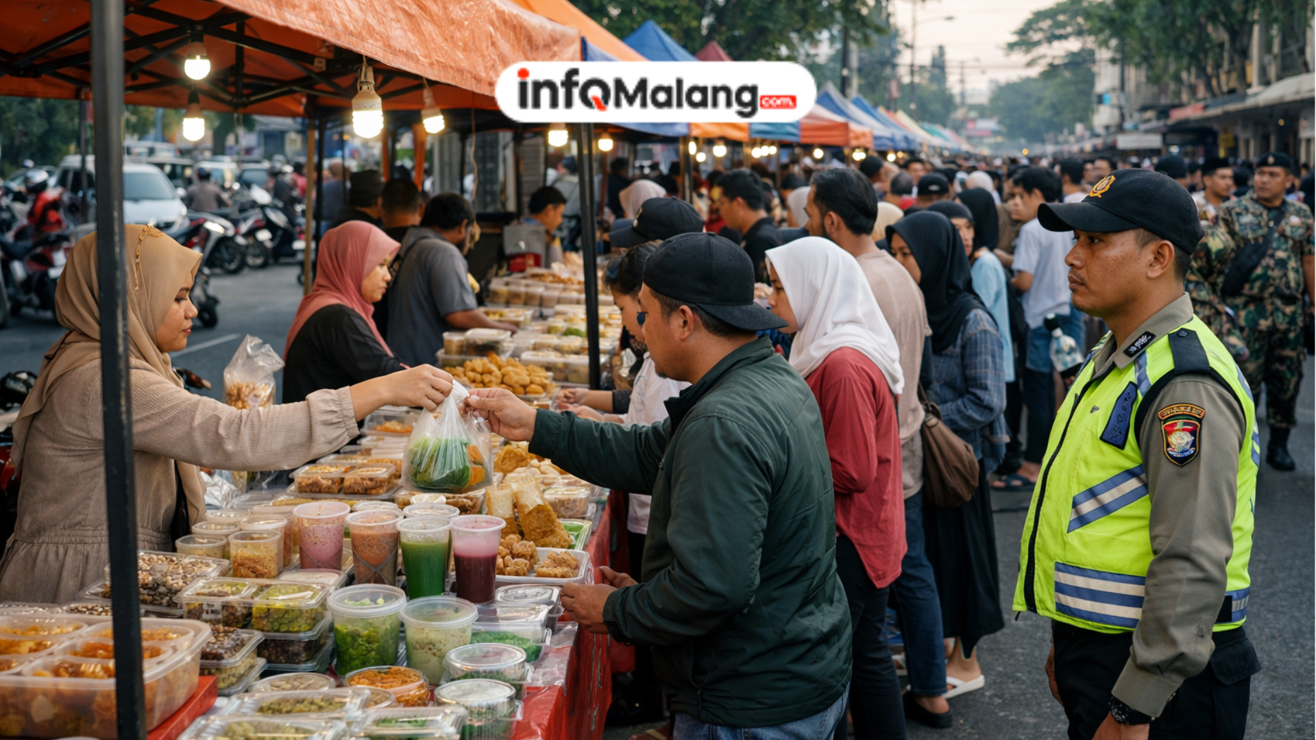 Pasar Takjil Malang Diatur Lebih Ketat, Ini Aturan Barunya