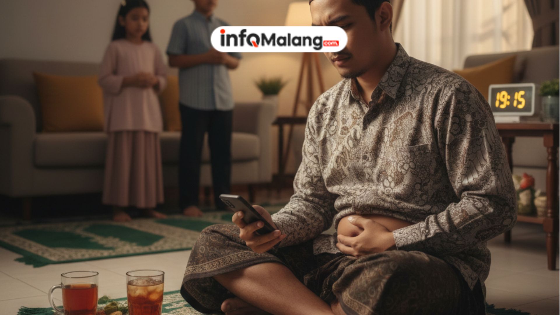 Perut Terlalu Kenyang Saat Buka Ini Solusi Agar Tetap Nyaman Salat Tarawih