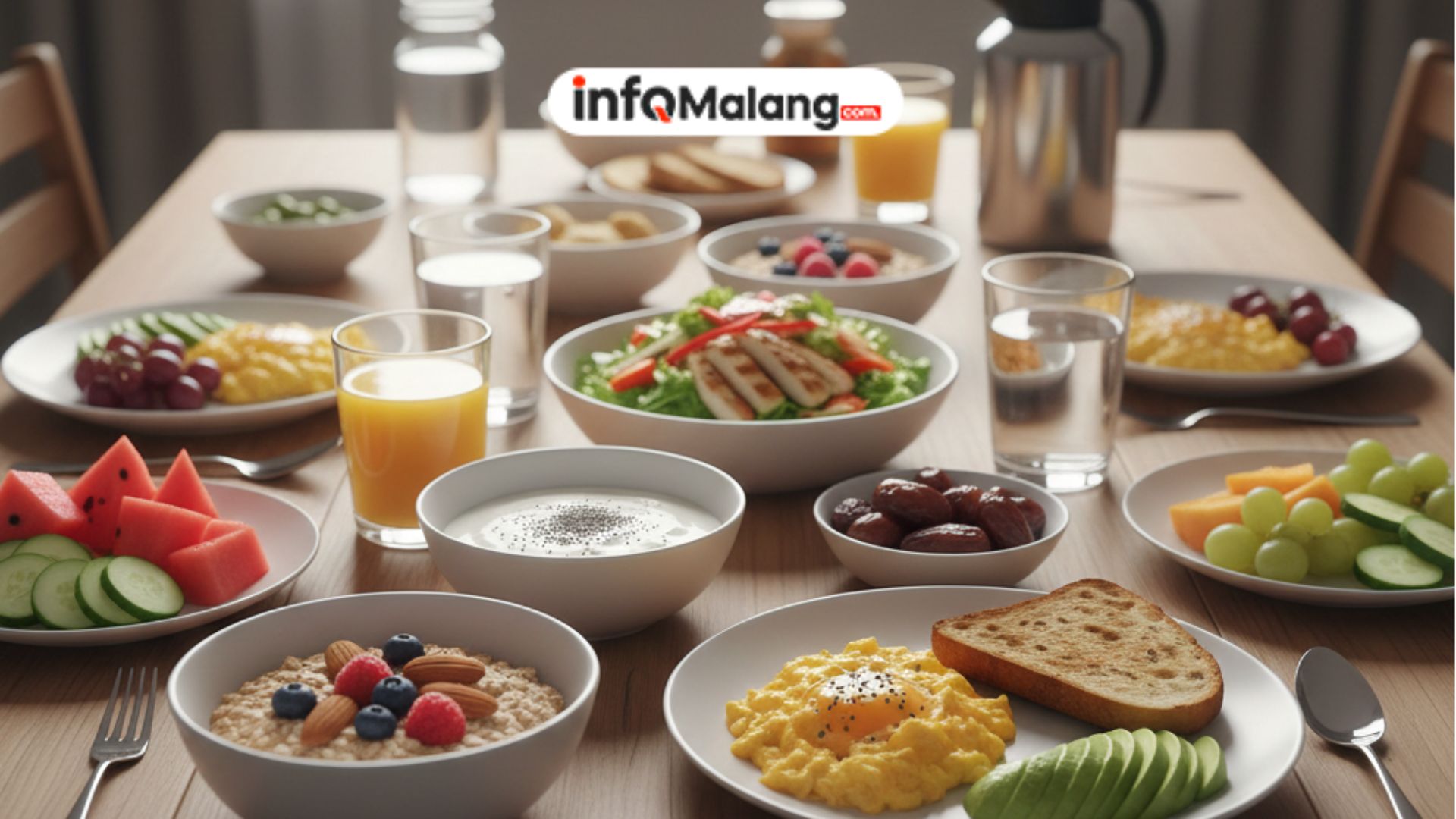 Rekomendasi Menu Sahur Sehat agar Tidak Mudah Haus dan Lapar Saat Puasa Ramadan