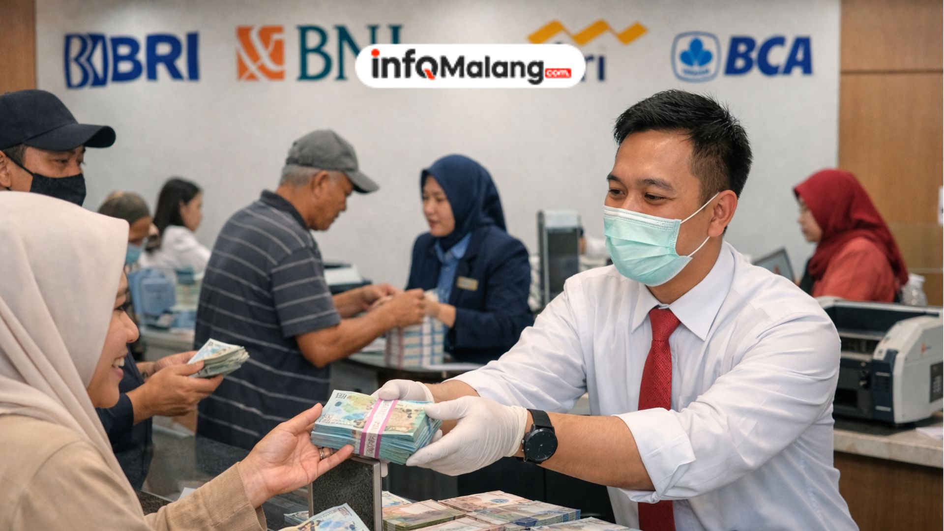 Penukaran Uang Baru di Malang Kembali Dibuka, Ini Daftar Bank yang Melayani