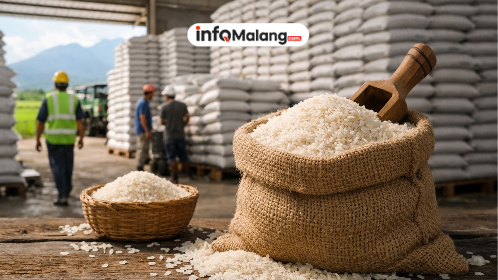 Surplus 31 Ribu Ton, Stok Beras di Kabupaten Malang Dijamin Stabil