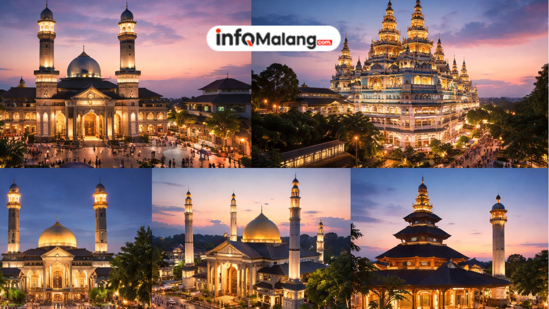 5 Masjid Ikonik di Malang untuk Itikaf dan Tarawih Paling Khusyuk