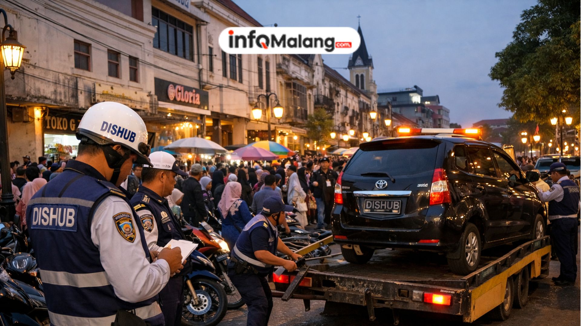 Ngabuburit Kayutangan Heritage Diprediksi Membludak, Dishub Malang Tertibkan Parkir Liar